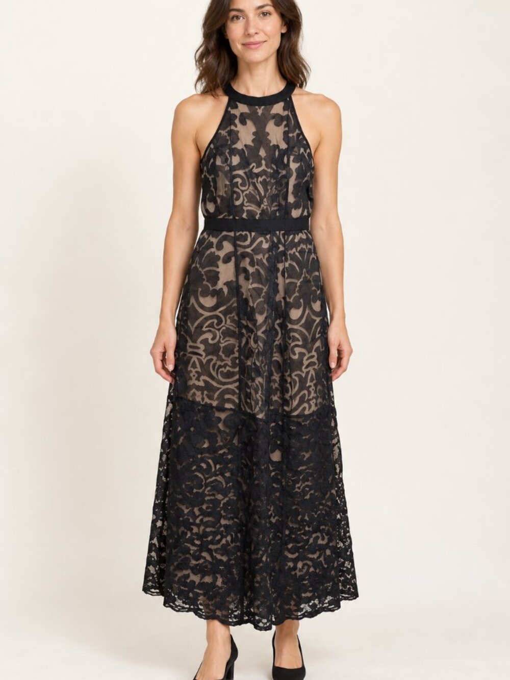 - City chic black & tan dress‎